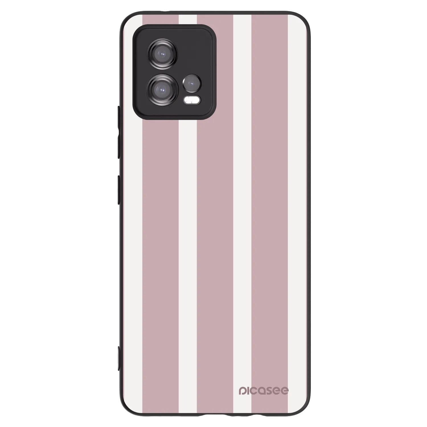 Picasee silikónový čierny obal pre Motorola Moto G72 - Velvet sun
