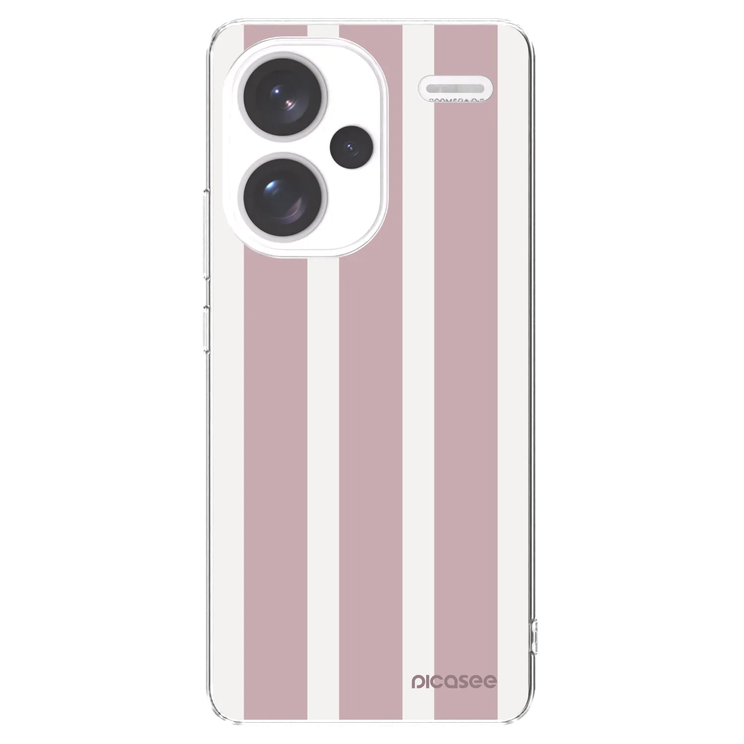 Picasee silikónový prehľadný obal pre Xiaomi Redmi Note 13 Pro+ 5G - Velvet sun