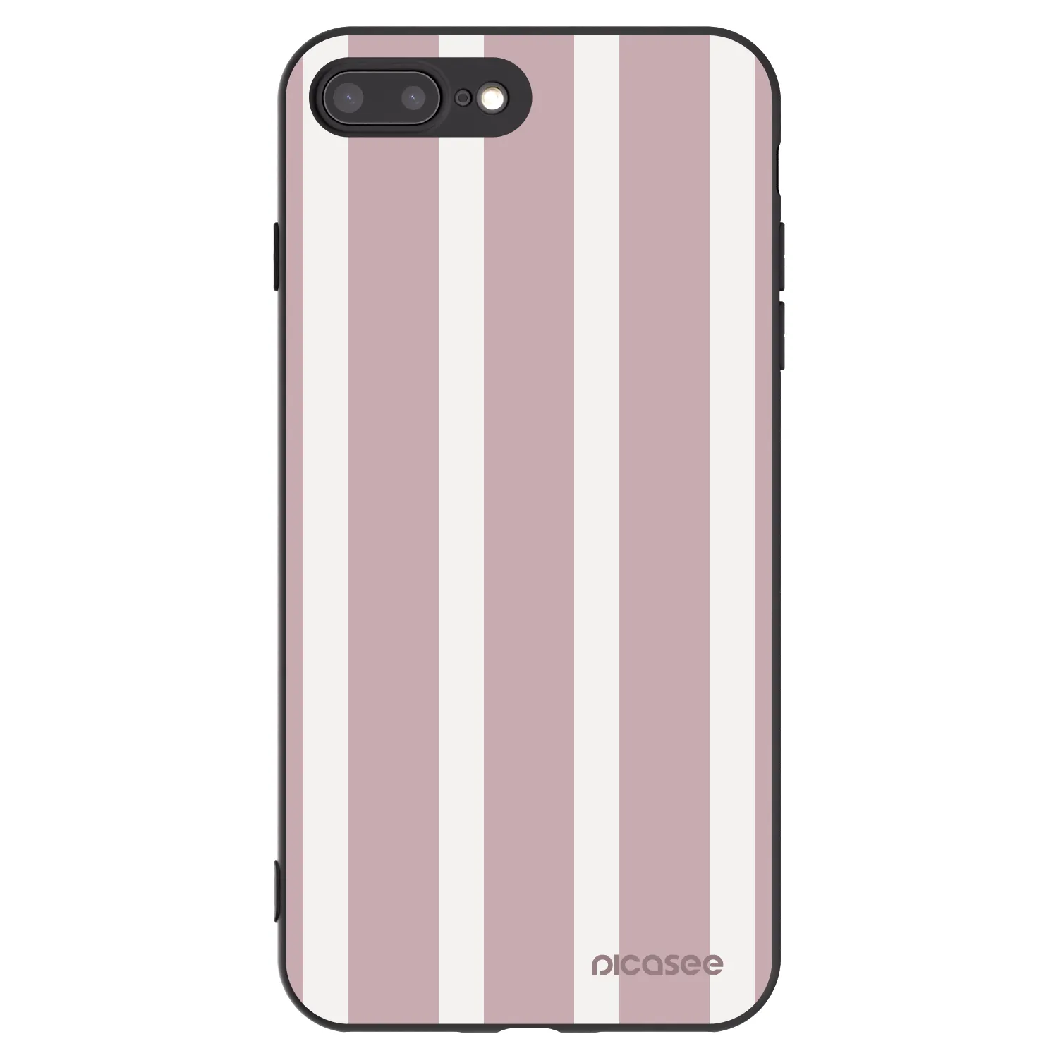 Picasee silikónový čierny obal pre Apple iPhone 8 Plus - Velvet sun