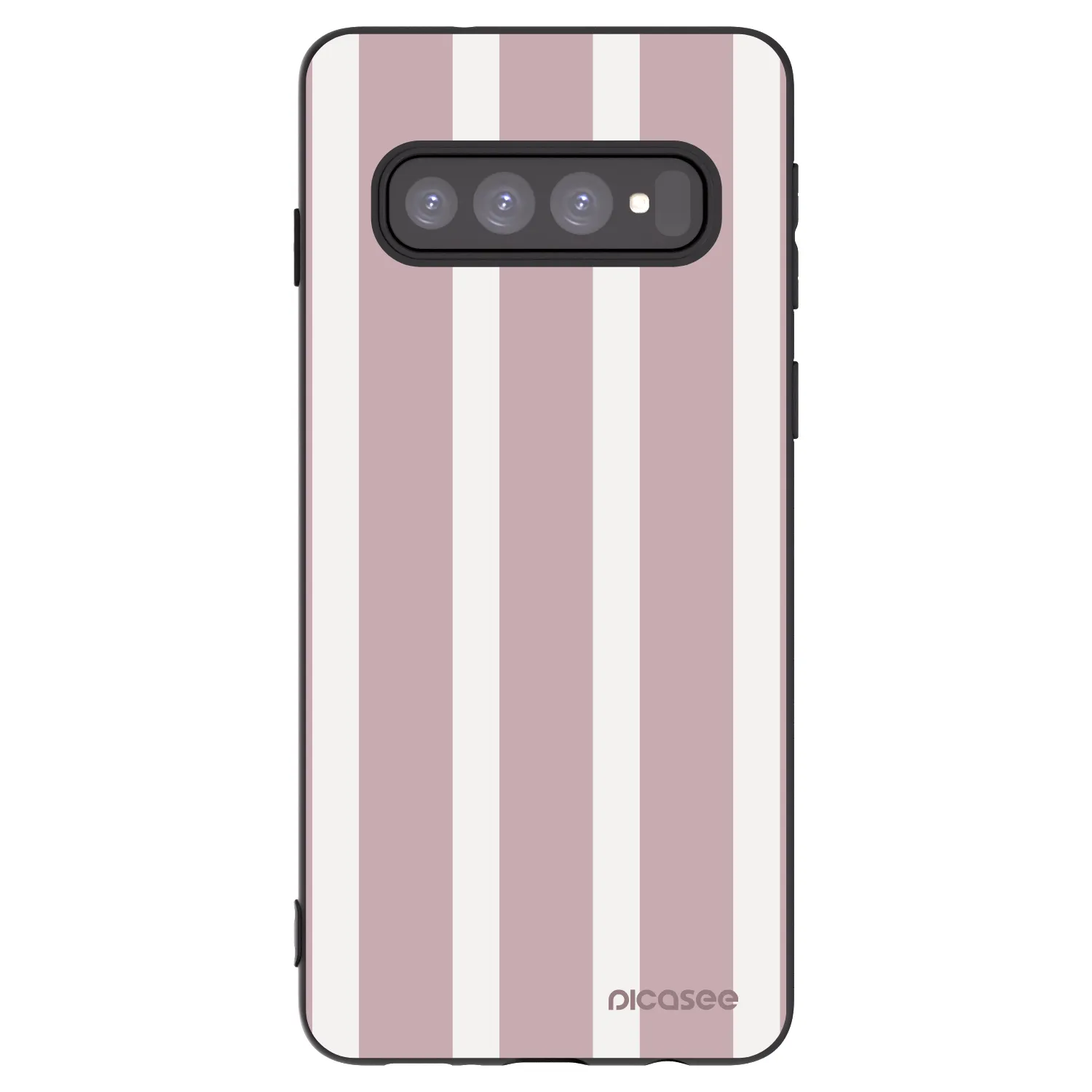Picasee silikónový čierny obal pre Samsung Galaxy S10 G973 - Velvet sun