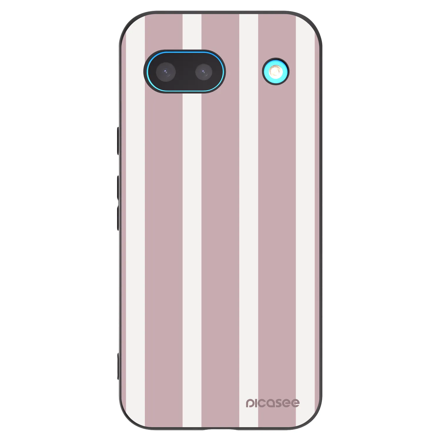 Picasee silikónový čierny obal pre Google Pixel 8 - Velvet sun