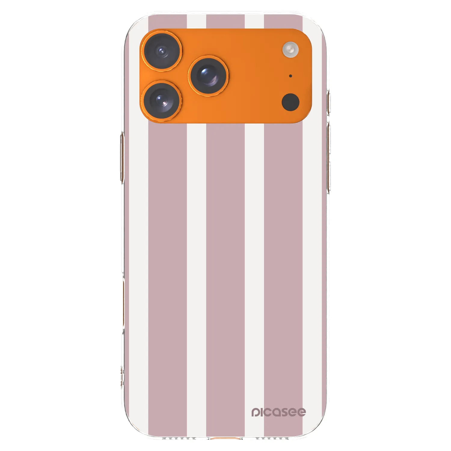 Picasee silikónový prehľadný obal pre Apple iPhone 17 Pro Max - Velvet sun