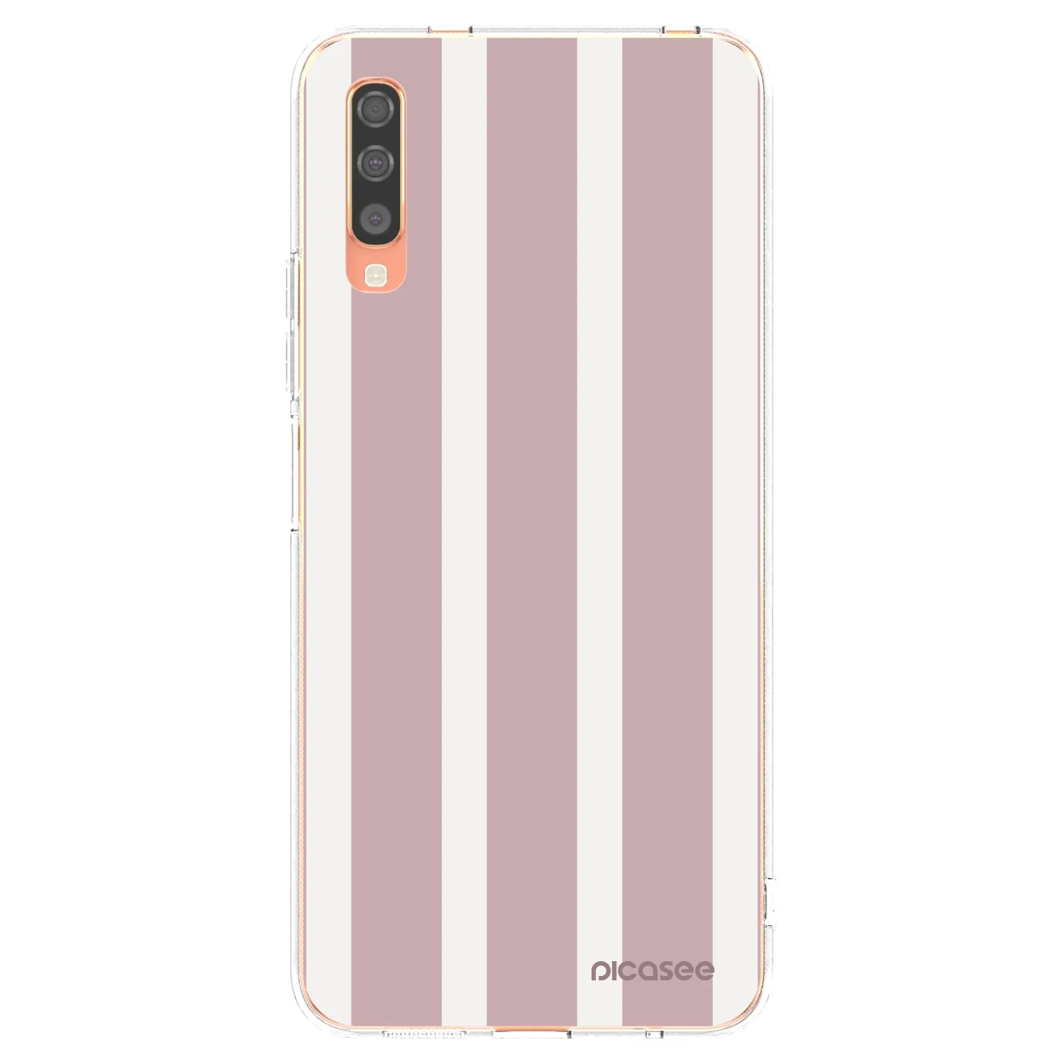 Picasee silikónový prehľadný obal pre Samsung Galaxy A70 A705F - Velvet sun