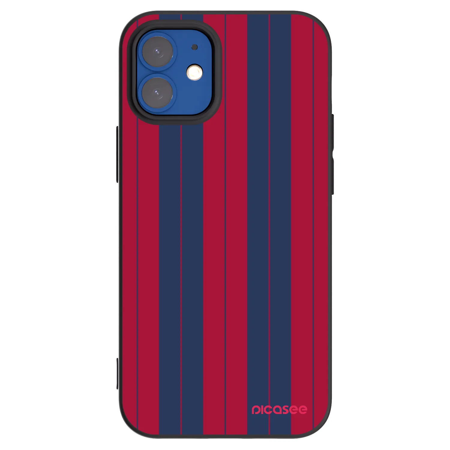 Picasee silikónový čierny obal pre Apple iPhone 12 mini - Yacht club
