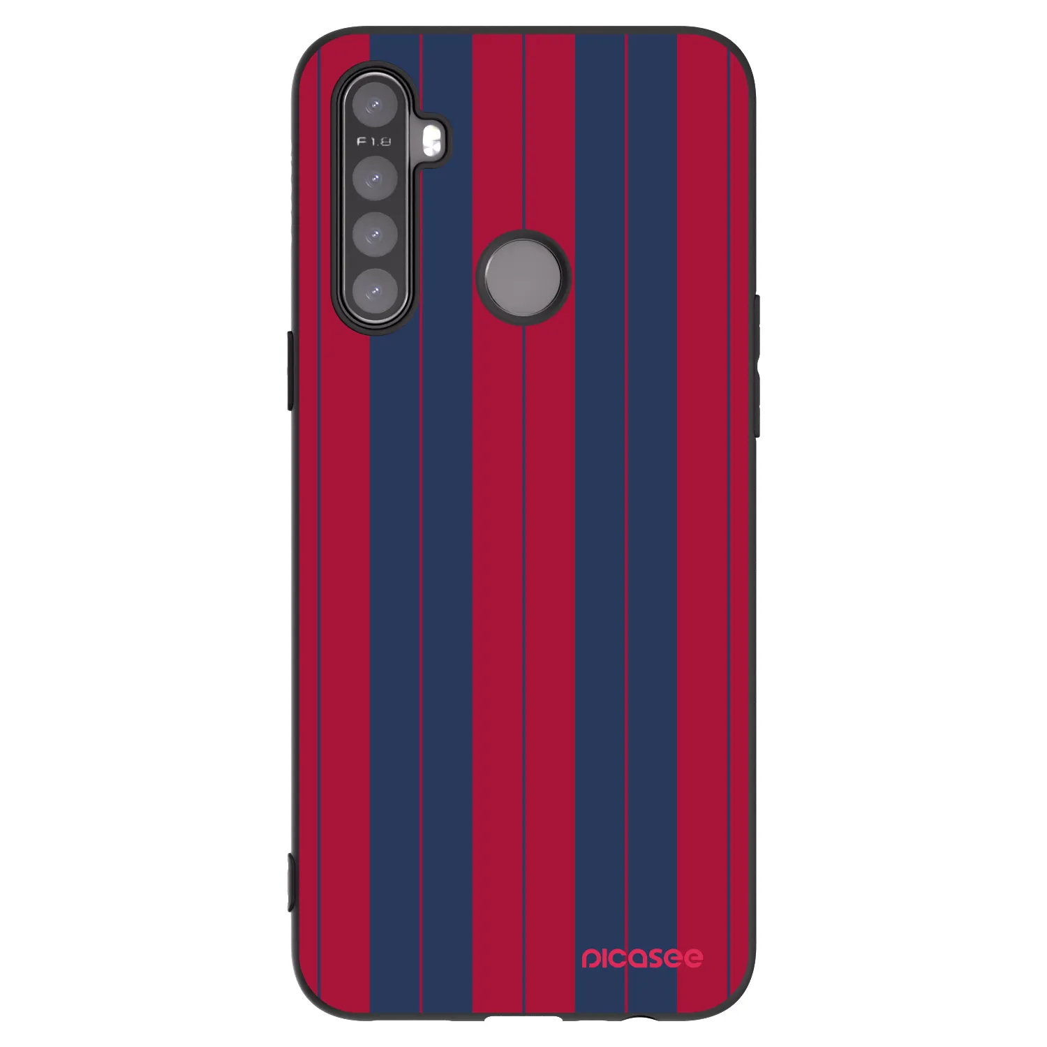Picasee silikónový čierny obal pre Realme 6i - Yacht club
