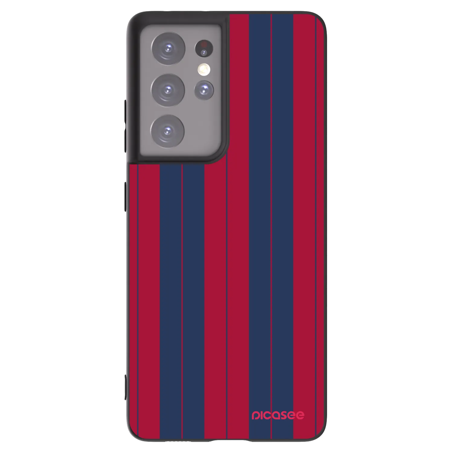 Picasee silikónový čierny obal pre Samsung Galaxy S21 Ultra 5G G998B - Yacht club