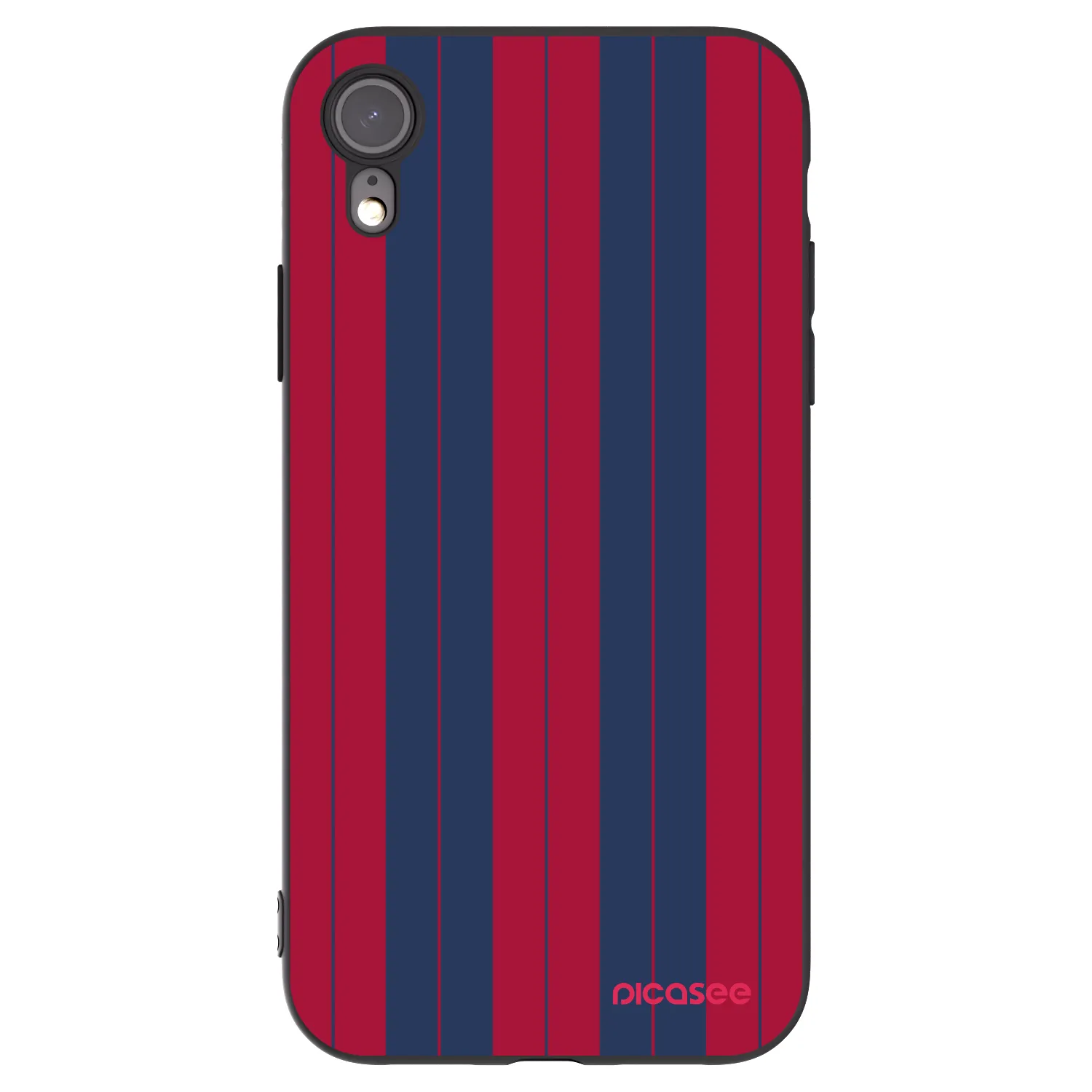 Picasee silikónový čierny obal pre Apple iPhone XR - Yacht club