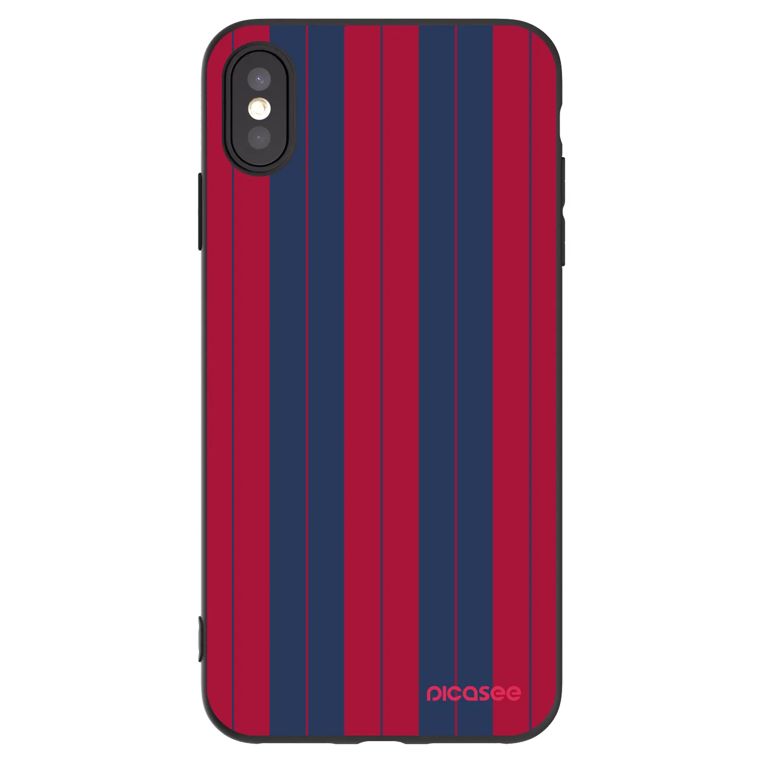 Picasee silikónový čierny obal pre Apple iPhone XS Max - Yacht club