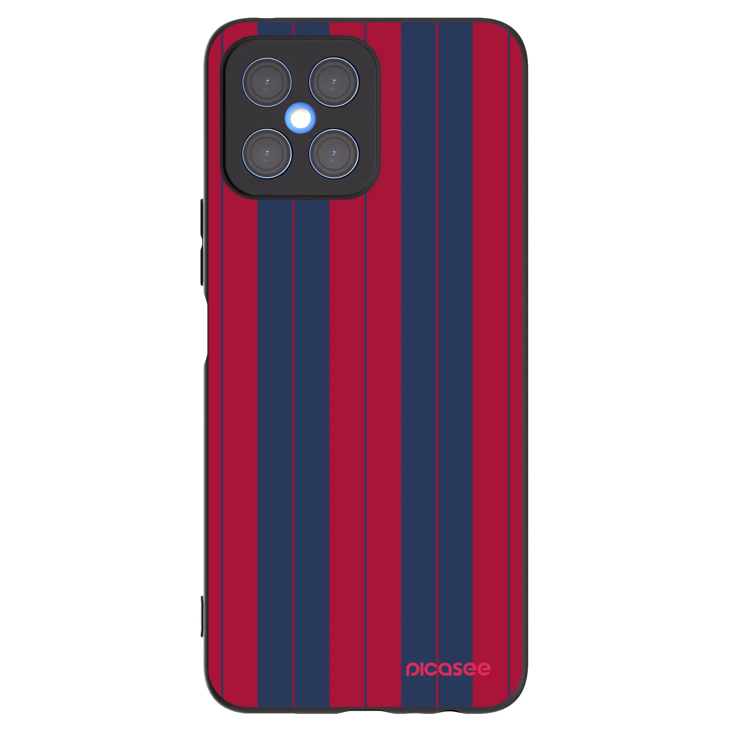 Picasee silikónový čierny obal pre Honor X8 4G - Yacht club