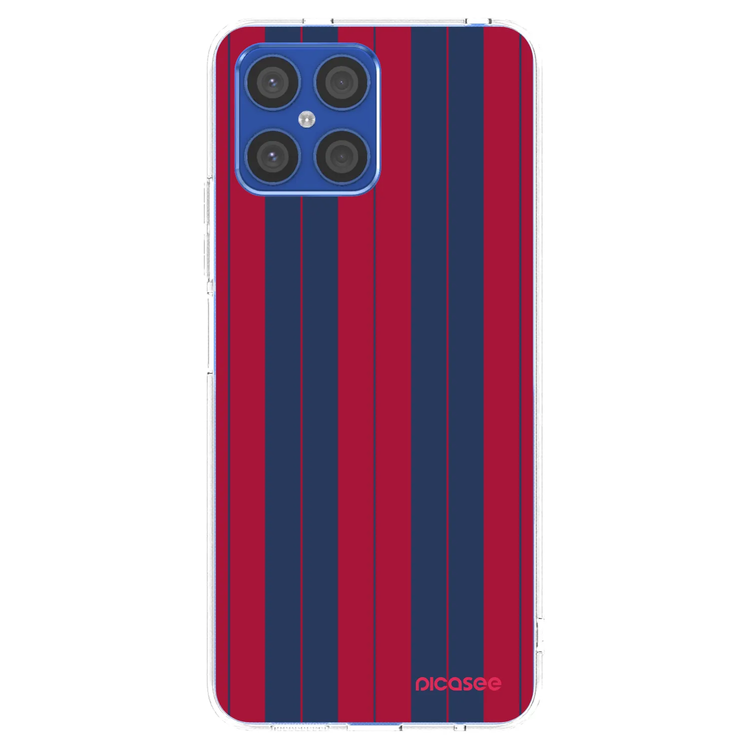Picasee silikónový prehľadný obal pre Honor X8 4G - Yacht club