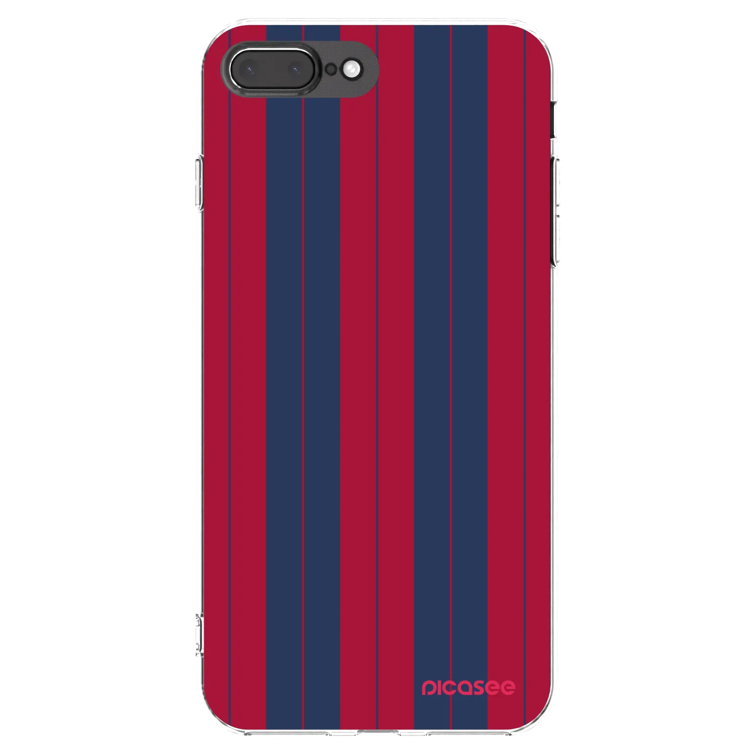 Picasee silikónový prehľadný obal pre Apple iPhone 8 Plus - Yacht club