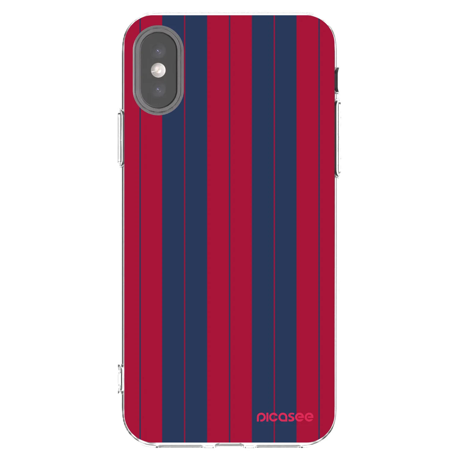 Picasee silikónový prehľadný obal pre Apple iPhone X/XS - Yacht club