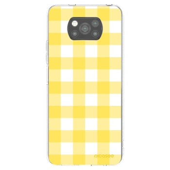 Picasee silikónový čierny obal pre Xiaomi Poco X3 - Gride lemon