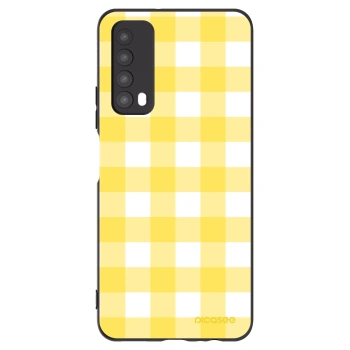 Picasee silikónový čierny obal pre Huawei P Smart 2021 - Gride lemon