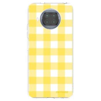 Picasee silikónový prehľadný obal pre Xiaomi Mi 10T Lite - Gride lemon