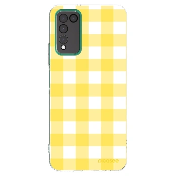 Picasee silikónový prehľadný obal pre Honor 10X Lite - Gride lemon