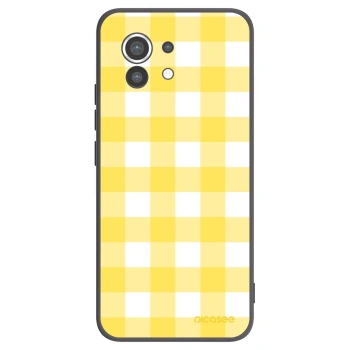Picasee silikónový čierny obal pre Xiaomi Mi 11 - Gride lemon