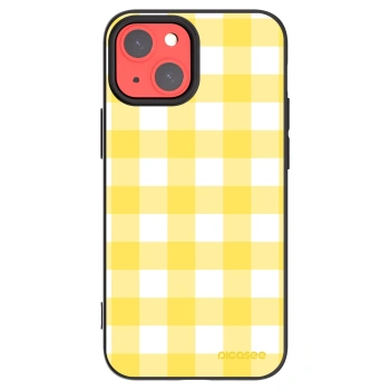 Picasee silikónový čierny obal pre Apple iPhone 13 mini - Gride lemon