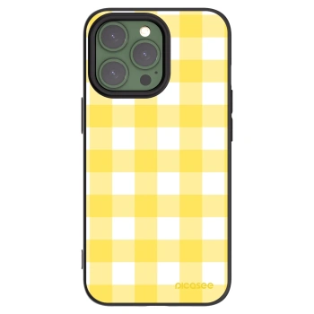 Picasee silikónový čierny obal pre Apple iPhone 13 Pro - Gride lemon