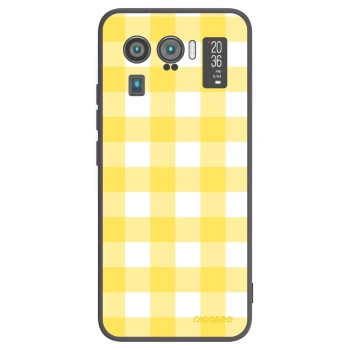 Picasee silikónový čierny obal pre Xiaomi Mi 11 Ultra - Gride lemon