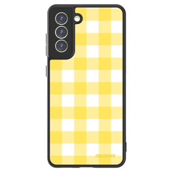 Picasee ULTIMATE CASE pro Samsung Galaxy S21 FE 5G - Gride lemon