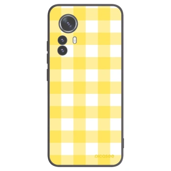 Picasee silikónový čierny obal pre Xiaomi 12 Pro - Gride lemon