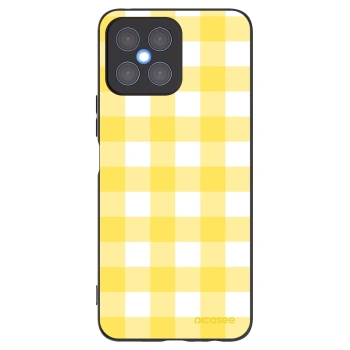Picasee silikónový čierny obal pre Honor X8 4G - Gride lemon
