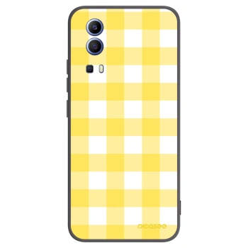 Picasee silikónový čierny obal pre Vivo Y52 5G - Gride lemon