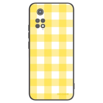 Picasee silikónový čierny obal pre Xiaomi Redmi Note 11S 5G - Gride lemon