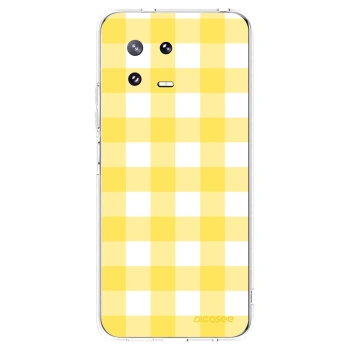 Picasee silikónový prehľadný obal pre Xiaomi 13 Pro - Gride lemon