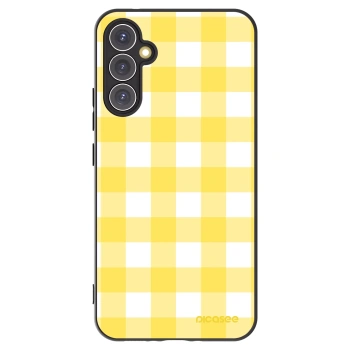 Picasee silikónový čierny obal pre Samsung Galaxy A34 5G A346B - Gride lemon