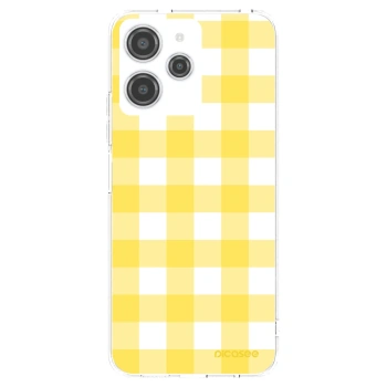 Picasee silikónový prehľadný obal pre Xiaomi Redmi 12 4G - Gride lemon