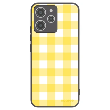Picasee silikónový čierny obal pre Xiaomi Redmi 12 4G - Gride lemon