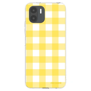 Picasee silikónový prehľadný obal pre Xiaomi Redmi A2 - Gride lemon