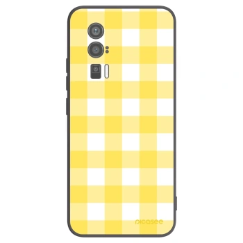 Picasee silikónový čierny obal pre Xiaomi Poco F5 Pro 5G - Gride lemon