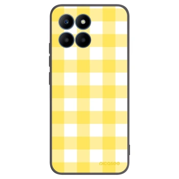 Picasee silikónový čierny obal pre Honor 70 Lite - Gride lemon