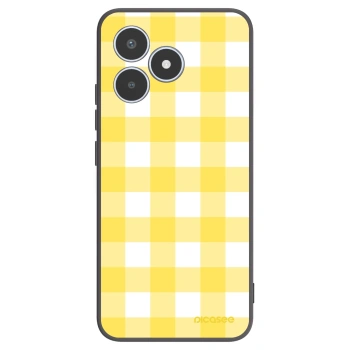 Picasee silikónový čierny obal pre Realme C53 - Gride lemon