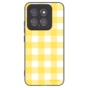 Picasee silikónový čierny obal pre Xiaomi 14 - Gride lemon
