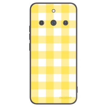 Picasee silikónový čierny obal pre Realme 11 Pro+ - Gride lemon