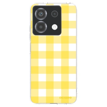 Picasee silikónový prehľadný obal pre Xiaomi Poco X6 - Gride lemon