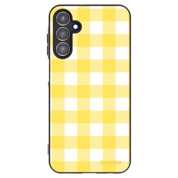 Picasee silikónový čierny obal pre Samsung Galaxy A15 A155F 4G - Gride lemon