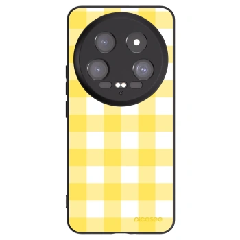 Picasee silikónový čierny obal pre Xiaomi 14 Ultra - Gride lemon