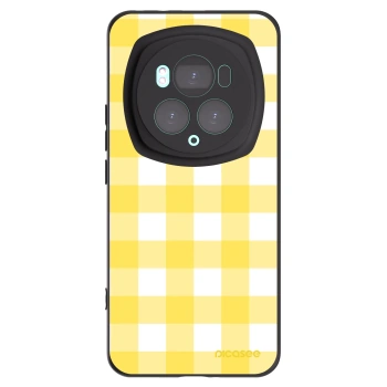 Picasee silikónový čierny obal pre Honor Magic6 Pro - Gride lemon