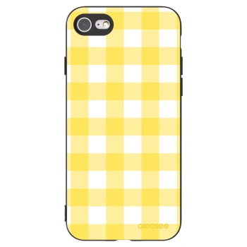 Picasee silikónový čierny obal pre Apple iPhone 8 - Gride lemon