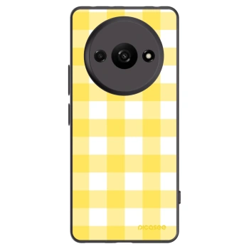 Picasee silikónový čierny obal pre Xiaomi Redmi A3 - Gride lemon