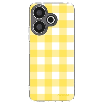 Picasee silikónový prehľadný obal pre Xiaomi Redmi 13 4G - Gride lemon