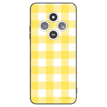 Picasee silikónový čierny obal pre Xiaomi Redmi 14C - Gride lemon