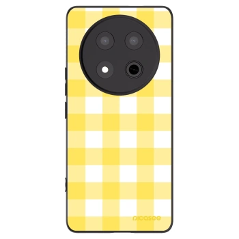 Picasee silikónový čierny obal pre Honor Magic7 Lite 5G - Gride lemon