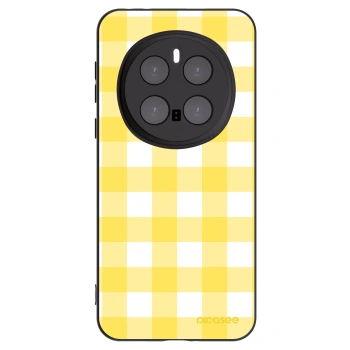 Picasee silikónový čierny obal pre Honor Magic7 Pro 5G - Gride lemon