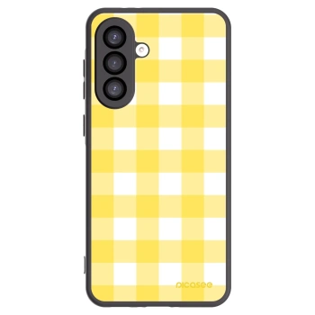 Picasee silikónový čierny obal pre Samsung Galaxy A26 5G A266B - Gride lemon